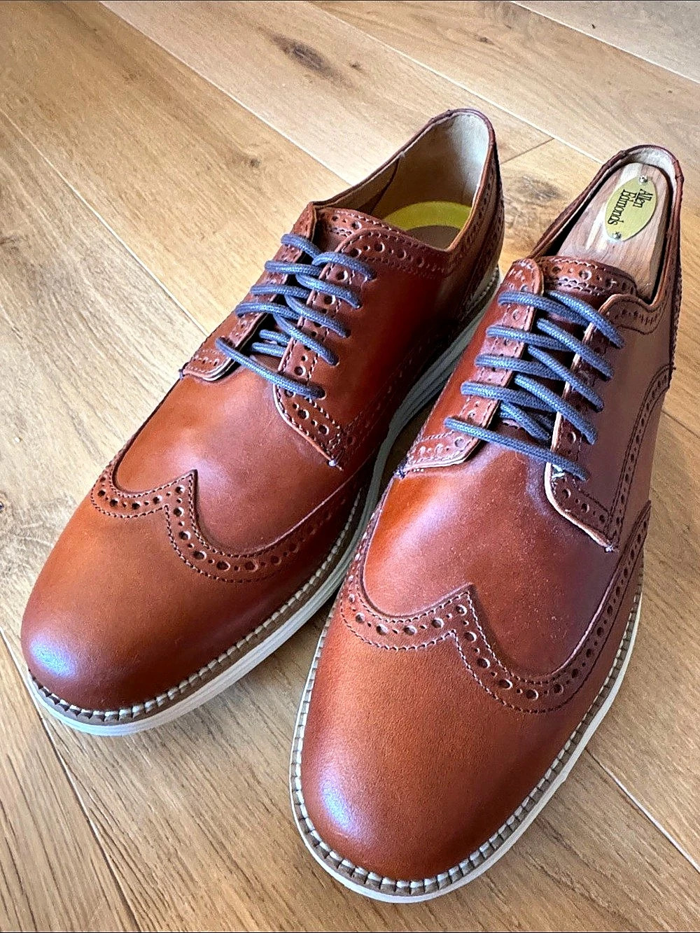 Cole Haan Original Grand Wingtip Oxford Men's Wingtip Oxford Brown US 9.5 M NWT